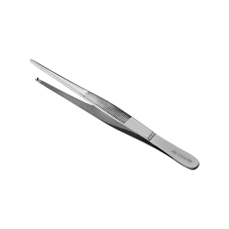 Pinça Anatômica inox dente de rato 16cm - ABC 178