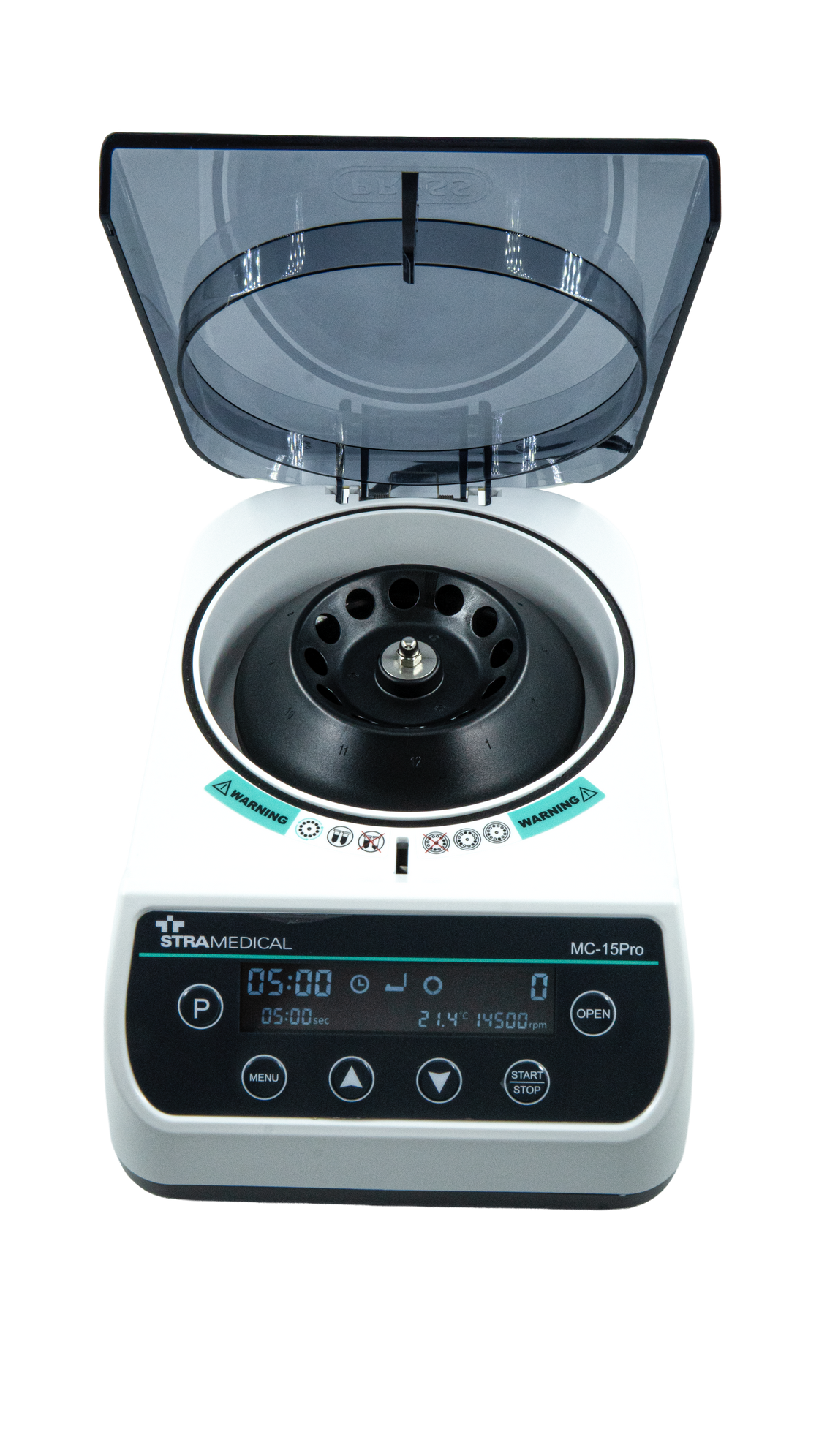 Microcentrífuga Digital de Bancada 12 tubos de 0,20 à 2,0 mL – MC-15Pro - Stra Medical®